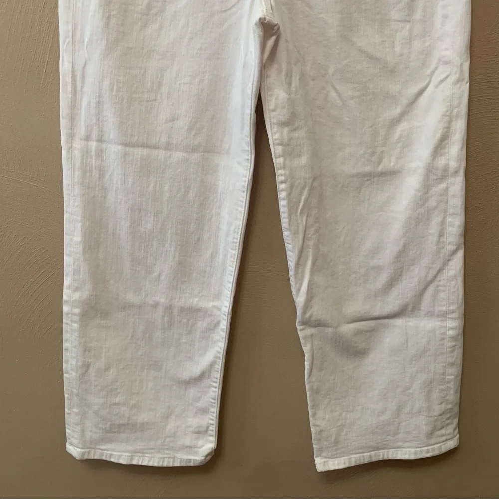 Mother Superior High Waisted Tunnel Vision Ankle Totally Innocent White Size 29